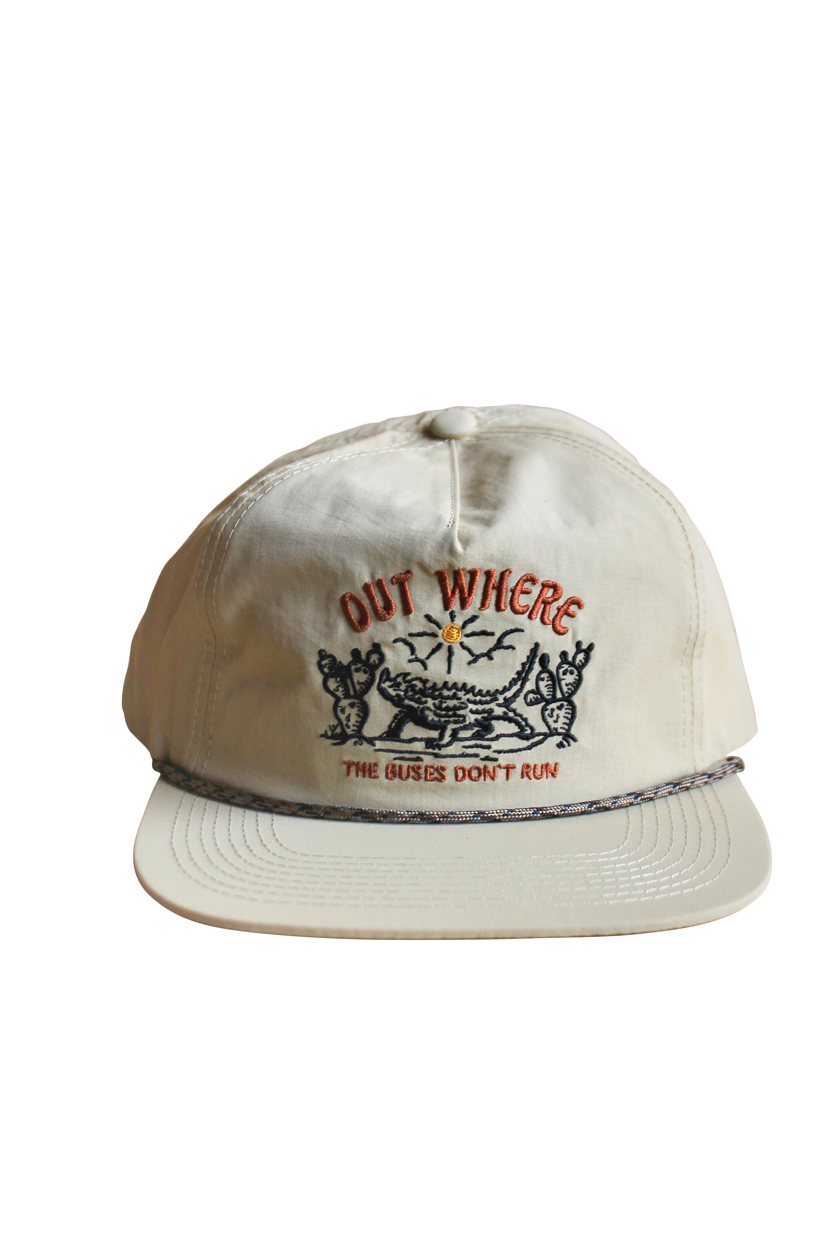 Out Where The Buses Don't Run Hat