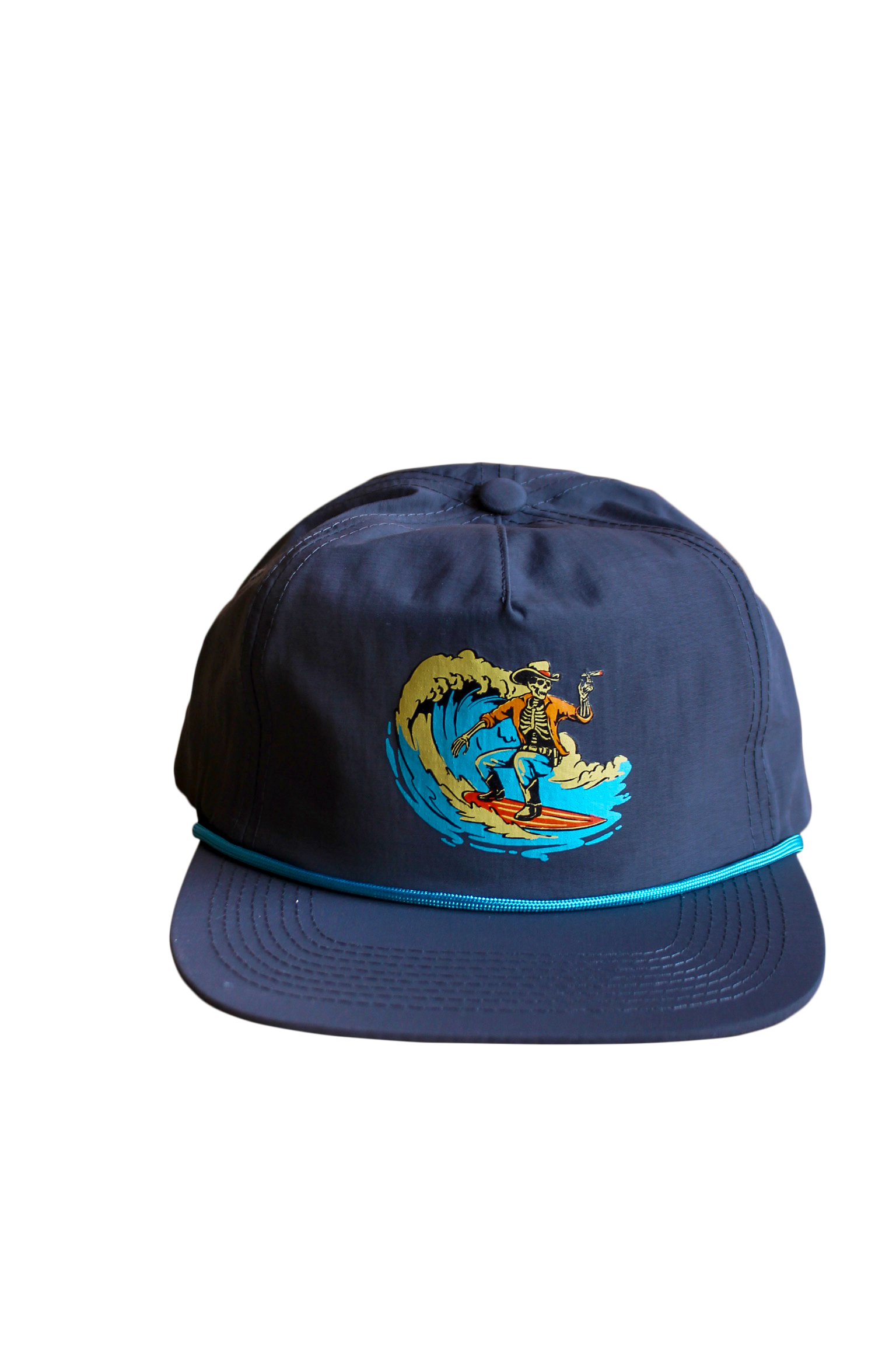 Surfing Skeleton Hat