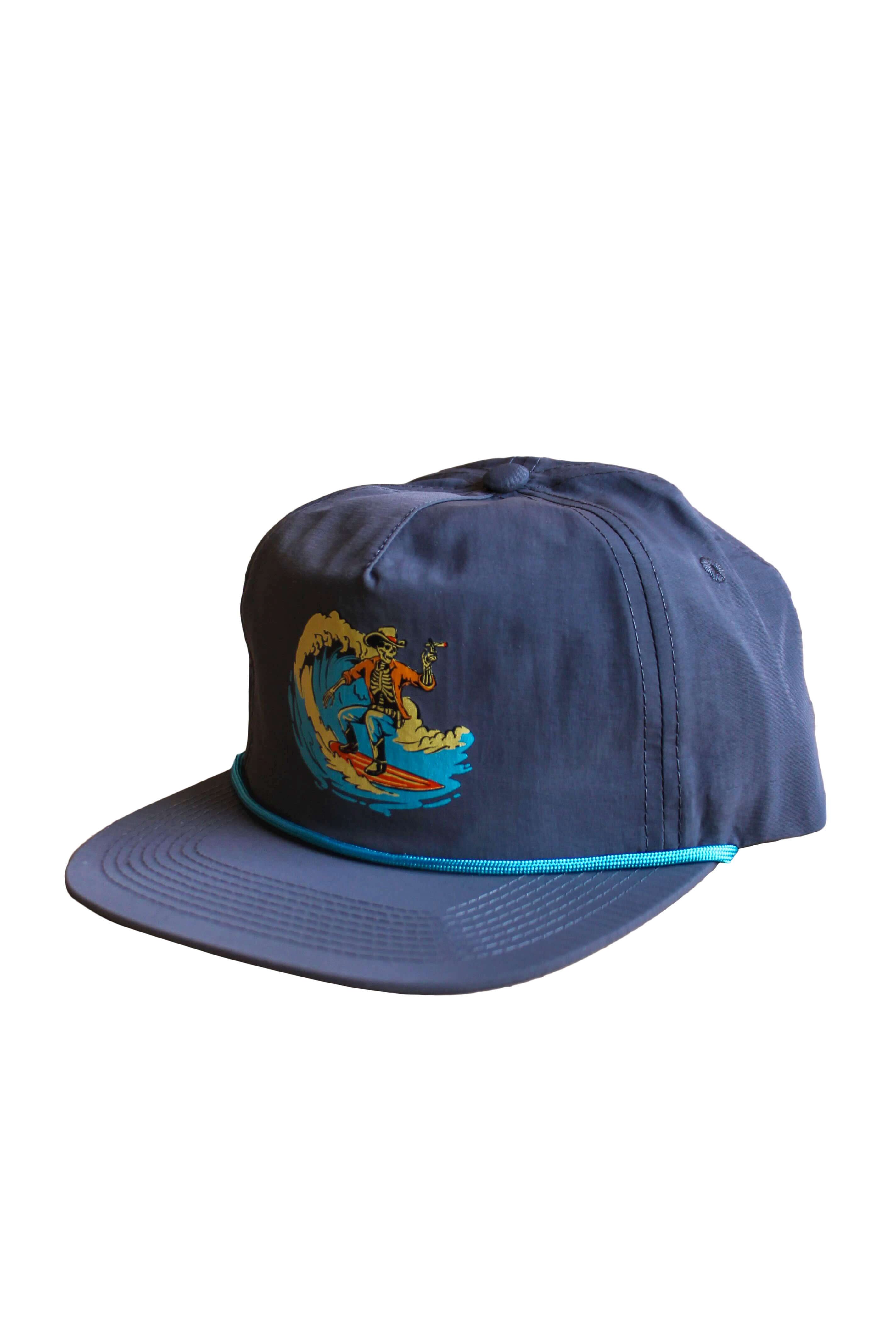 Surfing Skeleton Hat